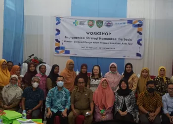 Workshop Human Centered Design (HCD) digelar oleh Dinas Kesehatan Provinsi Maluku dan Dinas Kesehatan Kota Tual di Hotel Suita 13-15 Februari 2023