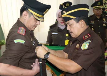 Kajati Maluku Lantik Adhryansah Sebagai Kajari Ambon.