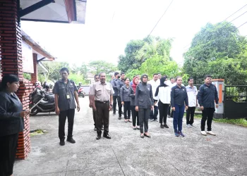 Bawaslu Kota Ambon Apel Patroli Pengawasan Hak Pilih