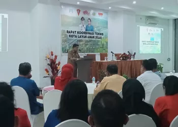 Pemkot Ambon Targetkan Peningkatkan Predikat Kota Layak Anak Di Tahun 2023. 