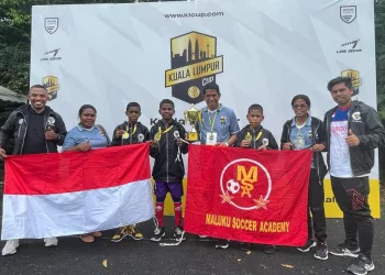 MSA Kabupaten Aru Juarai Turnamen Sepakbola U-13 di Malaysia