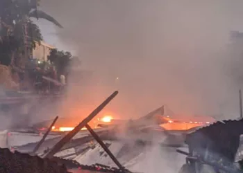Sembilan Rumah di Amaci Terbakar, Tujuhnya Rata Tanah