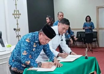 Pemkot Ambon Teken Nota Kesepakatan Dengan Ombudsman RI Perwakilan Maluku