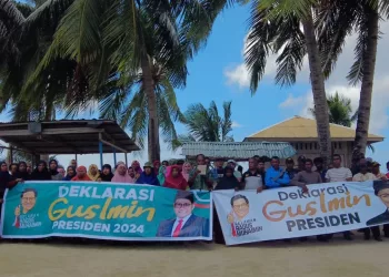 Nelayan Pesisir Di Kota Tual Deklarasi Dukung Gus Muhaimin Capres 2024.