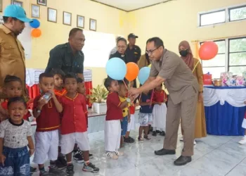 Akselarasi Peningkatan Cakupan Imunisasi di Kota Tual, Puskesmas Taar Launching Purwarupa