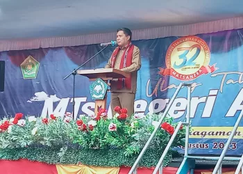 Memasuki Usia Ke-32 Tahun, Penjabat Walkot Tekankan MTs Negeri Ambon Fokus Bina Mental Spiritual 