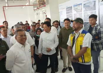 Wamenkeu Meninjau Pembangunan Pasar Mardika Ambon 