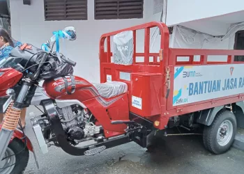 PT Jasa Raharja Menyerahkan Satu Unit Motor Tossa ke Pemkot Ambon