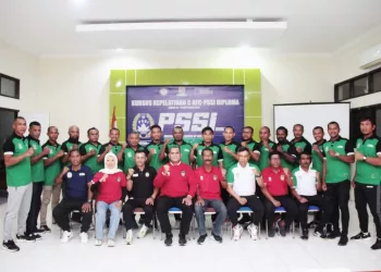 Ketua Asprov PSSI Maluku Buka Kursus Pelatih Sepak Bola Lisensi C AFC PSSI Diploma