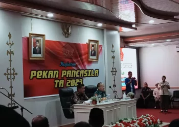 Kodim 1504/Ambon Sosialisasi Pekan Pancasila Tahun 2023