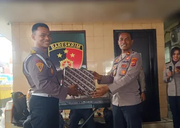 Kapolsek KPYS Ambon Imbau Siswa Setupka Sukabumi Selalu Rendah Hati