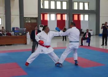 Sekkot Ambon Sabet Perak Turnamen Karate UKM Cup 2023