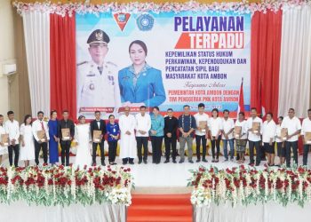 92 Pasutri di Ambon Ikut Nikah Massal