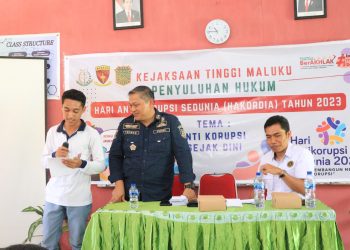 Cegah Korupsi Sejak Usia Dini, Kejati Maluku Turun ke SMA Negeri 13 Ambon