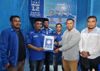 Bakal Calon Bupati Maluku Tenggara Veky Suanthie Sambangi Perindo dan PAN