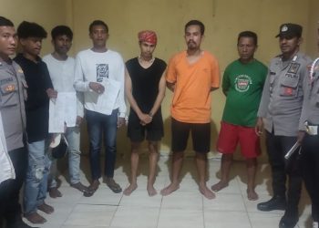 Empat Pelaku Pemukulan Wartawan di MBD Digiring ke Terali Besi