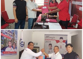 Mantan Sekkot Ambon Ambil Formulir di PDI-P dan Perindo