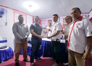 Kembalikan Formulir di DPD Perindo Malra: Veky Suanthie Optimis Kantongi Rekomendasi