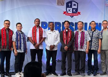 Yayasan KKA Gelar Ibadah Syukur Pengresmian Gedung Baru SMAK Kalam Kudus Ambon.