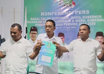 Resmi Daftar di PKB, Michael Wattimena Maju Jadi Balon Cawagub Maluku