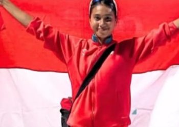 Maria Melabessy Sumbang Medali Semata Wayang Indonesia di Kejuaraan Atletik Asia U-20 di Dubai
