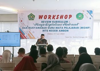 Gelar Workshop, Madrasah MTs Negeri Ambon Menuju Digitalisasi
