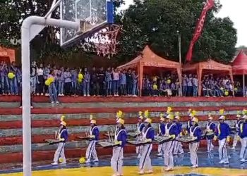 Marching Band SMA 4 Ambon Diresmikan di HUT ke-44 Sekolah Ini