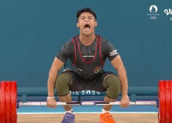 Pecahkan Rekor Olimpiade Rizki Juniansyah Meraih Emas Kedua Buat Indonesia di Olimpiade Paris 2024