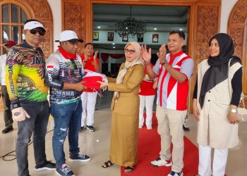 Semarak HUT RI ke-79, YNCI Chapter Tual-Malra Touring Kemerdekaan