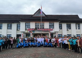 Upacara Peringatan HUT RI Lingkup Balai Pelatihan Masyarakat Kemendes PDTT Ambon, Spirit Membangun Desa Menuju Indonesia Emas