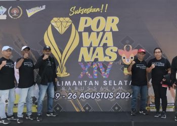 Ketua SIWO PWI Maluku Dewan Hakim Porwanas XIV Banjarmasin