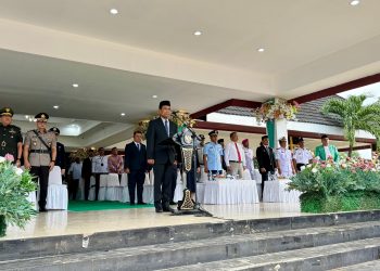Upacara Peringatan Harhubnas 2024 Provinsi Maluku Berlangsung di Lapangan Merdeka