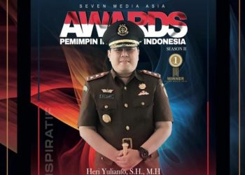 Peduli Terhadap Pembangunan Daerah, Kajari Gayo Lues Terima Penghargaan ” Pemimpin Inspiratif Indonesia”