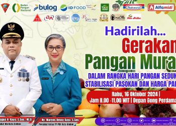 16 Oktober Hari Pangan Sedunia, Pemkot Gelar GPM