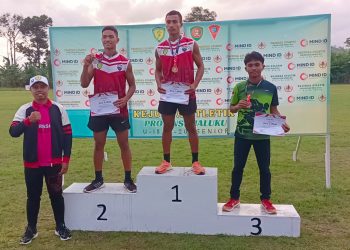 Brusly Makuku Atlet Asal MBD Jadi Manusia Tercepat Di Kejurda Atletik Maluku Kategori U-20
