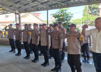 Kapolsek Nusaniwe Serukan Jajarannya Netral dan Tidak Berpolitik Praktis ke Pilkada 2024