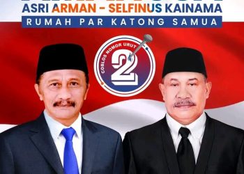 Hasil Hitungan Cepat Pilbub SBB Pasangan AMANUSA Ungguli Empat Rival