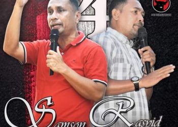 Paslon Samson Atapary – Rasyid Lisaholet Ucapkan Selamat Kepada Paslon AMANUSA Yang Memimpin Hasil Quick Count Pilkada SBB