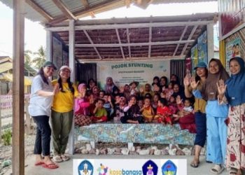 Inovasi Pojok Stunting Kosabangsa di Posyandu Kenari Desa Angar, Kabupaten Seram Bagian Timur, Provinsi Maluku