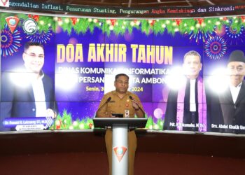 Akhir Tahun 2024, Kadis Kominfo Apresiasi Kinerja Stafnya 