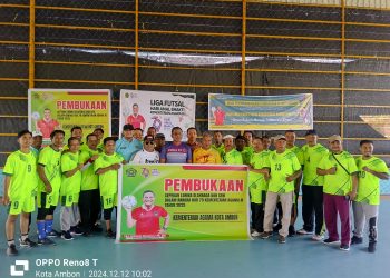 Meriahkan Hari Amal Bhakti Ke 79, Kemenag Kota Ambon Gelar Turnamen Futsal