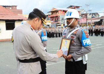 Lari Tugas Tanpa Izin Resmi, Tiga Bintara Polisi Polresta Ambon Dipecat