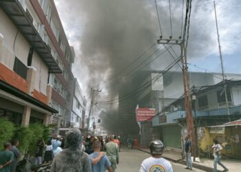 Sebuah Rumah di Kelurahan Uritetu Terlahap Api, Kerugian Mencapai Miliaran