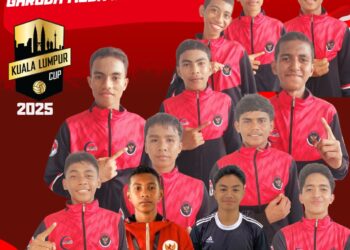 Tim Garuda Muda U15 Diperkuat Pemain-pemain Maluku Bakal Berlaga Lagi di Malaysia
