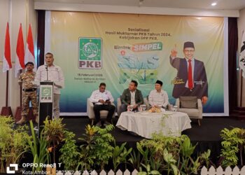 DPW PKB Maluku Sosialisasi Hasil Muktamar PKB 2024 dan Bimtek Simpel dan SMS PKB