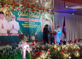 Gelar Halal Bihalal, Walikota Ambon: Momentum Yang Tepat Untuk Membangkitkan Semangat Kerja