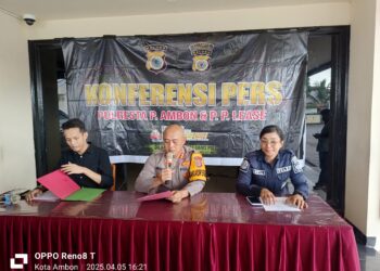 Wakapolresta Infokan Perkembangan Kasus Bentrok Warga Tulehu – Tial, 24 Saksi Sudah Diperiksa