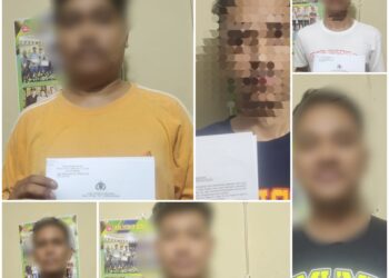 Enam Pengeroyok Dosen Unpatti Dijebloskan ke Rutan Polsek Sirimau