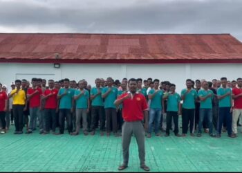 Dukung Program Dirjen Pemasyarakatan, Warga Binaan Lapas Tual Ikrar Stop Terhadap Penggunaan Narkoba dan Handphone Ilegal