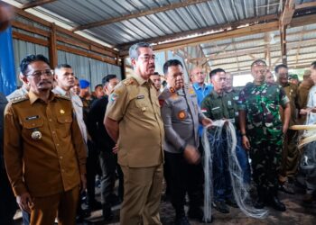 Gubernur Tinjau Langsung Perusahaan Pisang Abaka di Seram Bagian Barat